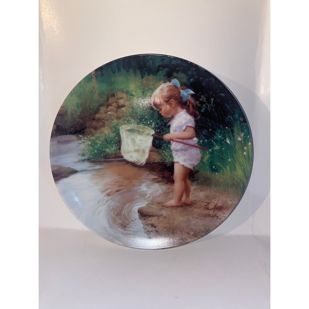 Donald Zolan's "Crystal's Creek" Collectors Plate